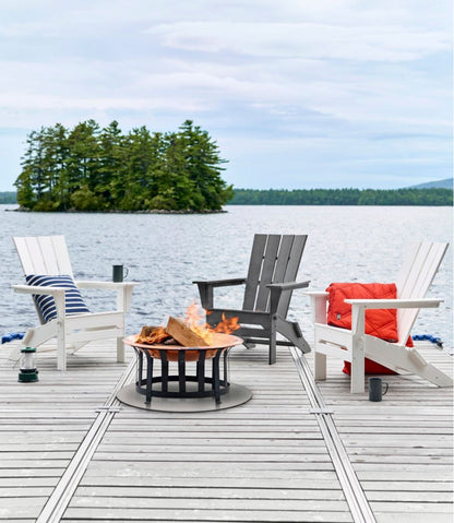 L.L.Bean | All-Weather Adirondack Chair, Square-Back