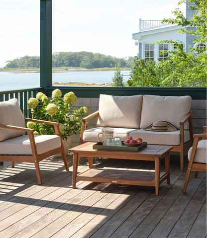 L.L.Bean | Eucalyptus 4-Piece Patio Set