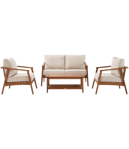 L.L.Bean | Eucalyptus 4-Piece Patio Set