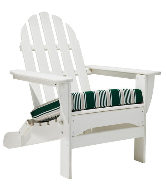L.L.Bean | Casco Bay Adirondack Chair Seat Cushion, Stripe