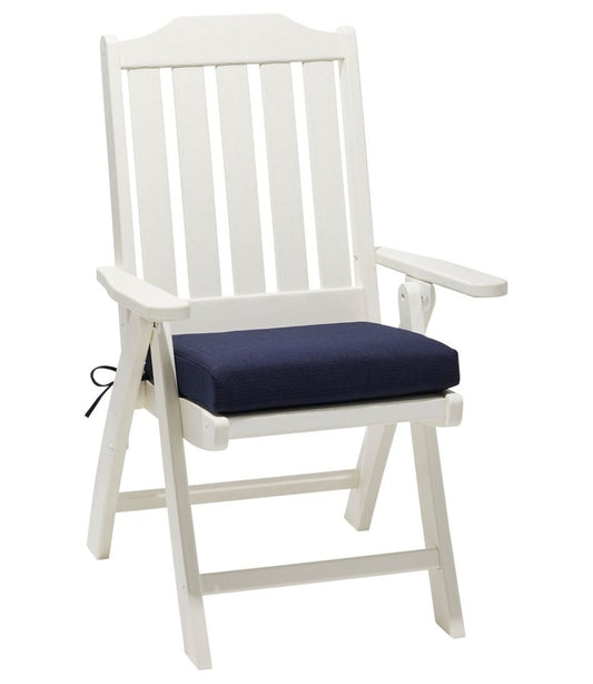 L.L.Bean | All Weather Folding/Armless Chair Textured Cushion