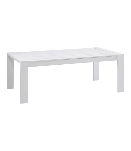 L.L.Bean | White Aluminum Deep Seating Coffee Table