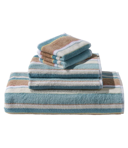 L.L.Bean | Bean's Organic Cotton Towel, Stripe