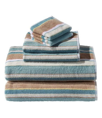 L.L.Bean | Bean's Organic Cotton Towel Set, Stripe