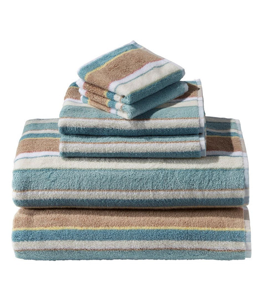 L.L.Bean | Bean's Organic Cotton Towel Set, Stripe