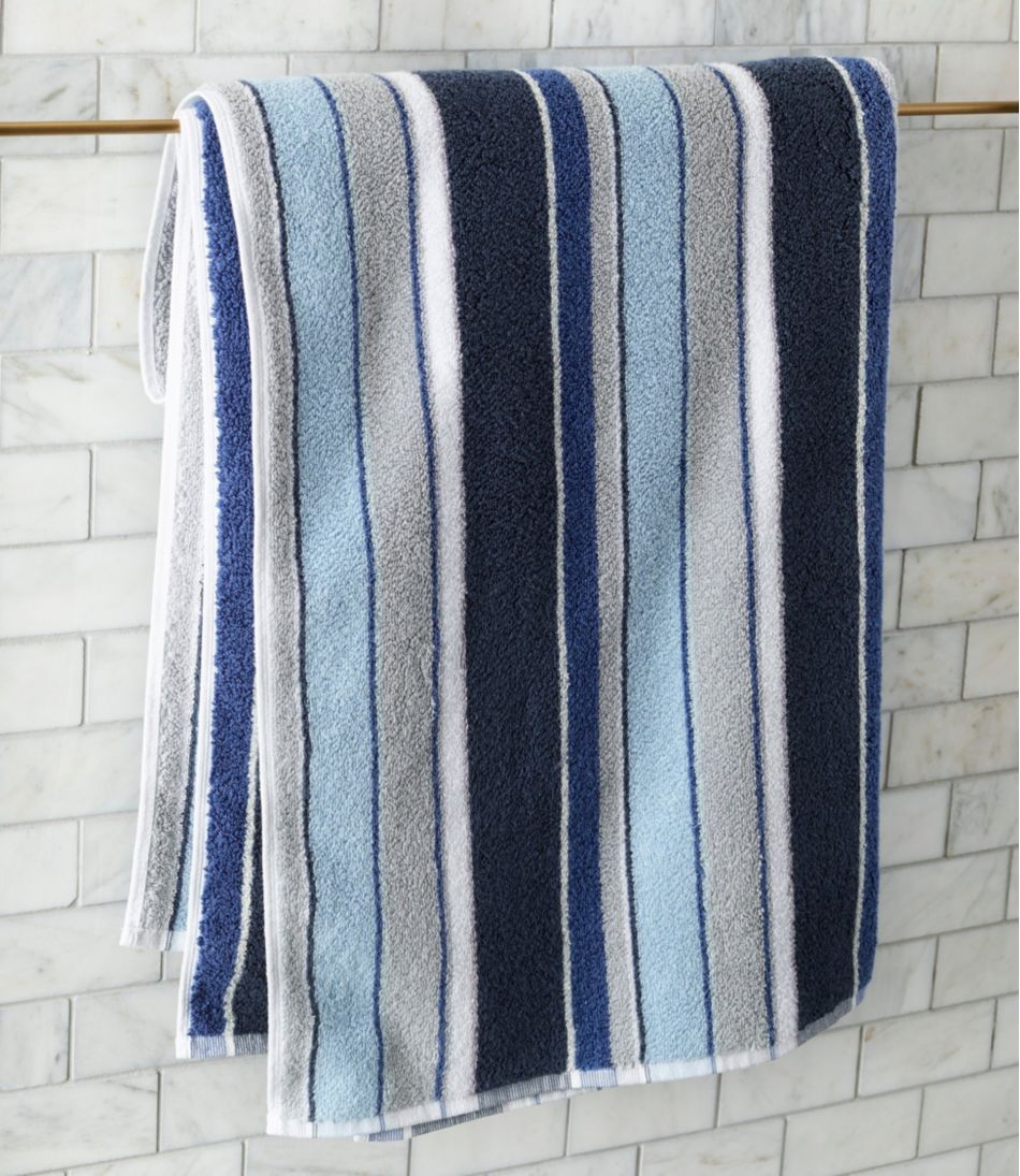 L.L.Bean | Bean's Organic Cotton Towel Set, Stripe