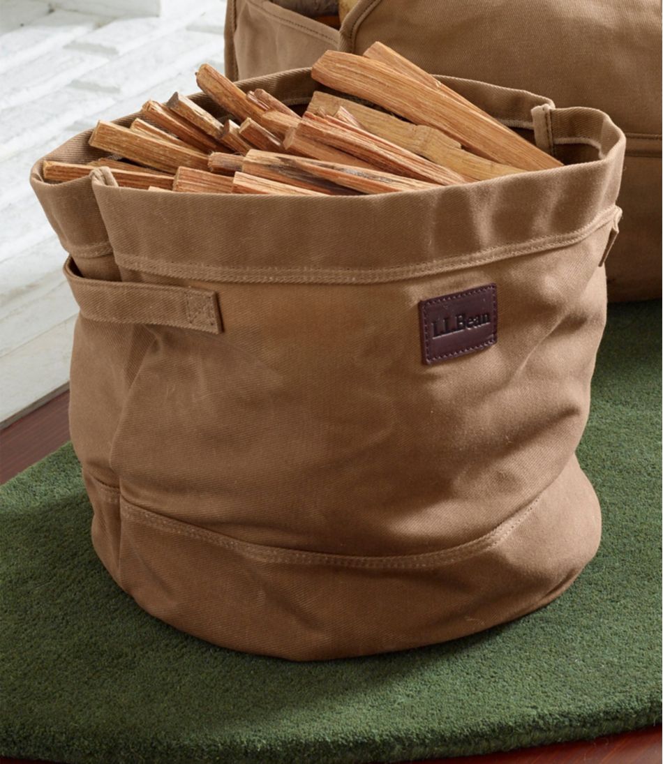 L.L.Bean | Waxed-Canvas Storage Tote