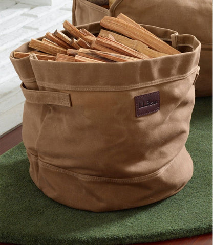 L.L.Bean | Waxed-Canvas Storage Tote