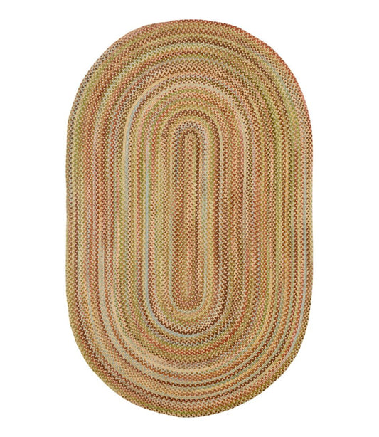 L.L.Bean | L.L.Bean Braided Wool Rug, Oval