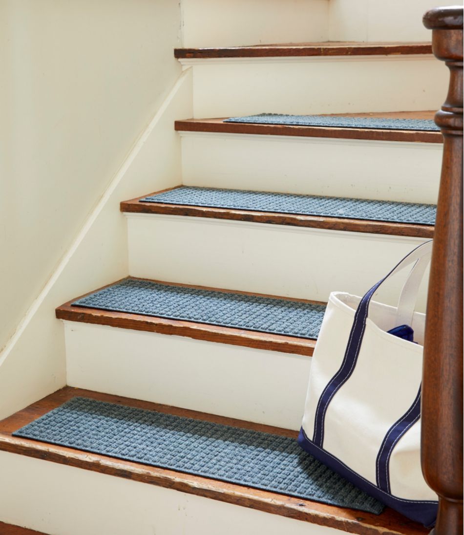 L.L.Bean | Everyspace Recycled Waterhog Mat, Stair Treads, Set of Four