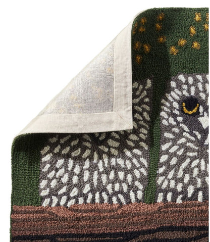 L.L.Bean | Indoor/Outdoor Vacationland Rug, Owls