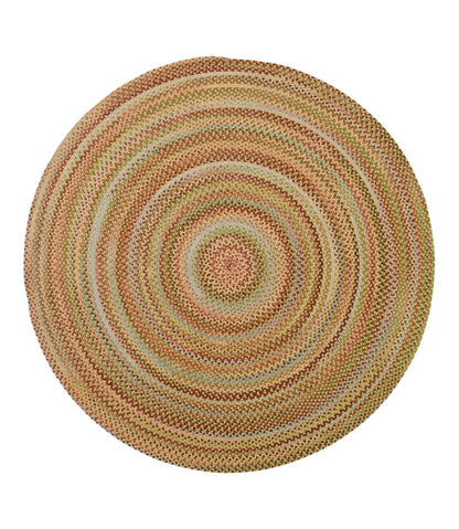 L.L.Bean | L.L.Bean Braided Wool Rug, 6' Diam.