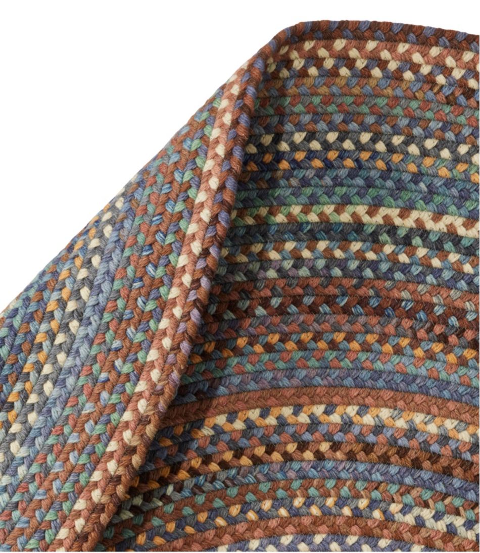 L.L.Bean | L.L.Bean Braided Wool Rug, 6' Diam.