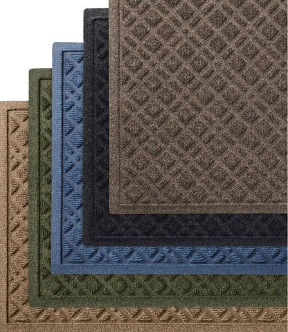 L.L.Bean | Heavyweight Recycled Waterhog Mat, Runner, Plaid