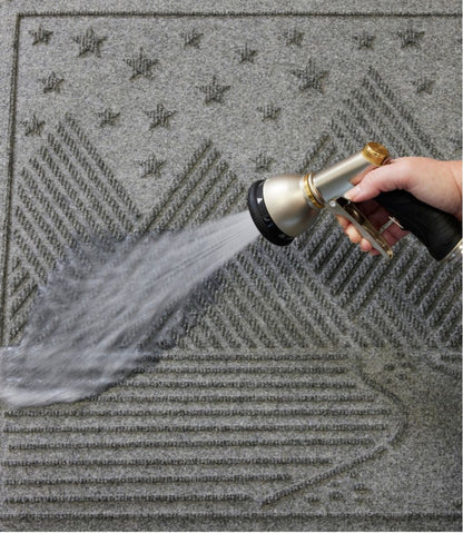 L.L.Bean | Everyspace Recycled Waterhog Doormat, Twilight Mountain Range