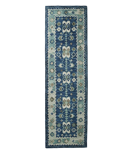 L.L.Bean | Double Border Wool Hooked Runner
