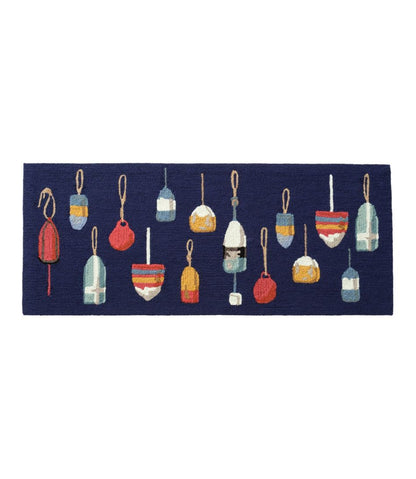 L.L.Bean | Indoor/Outdoor Vacationland Runner, Buoys
