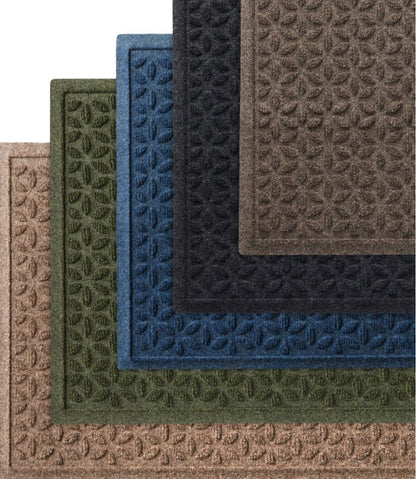 L.L.Bean | Heavyweight Waterhog Mat, Stair Treads, Set of Four, Blooming Circles