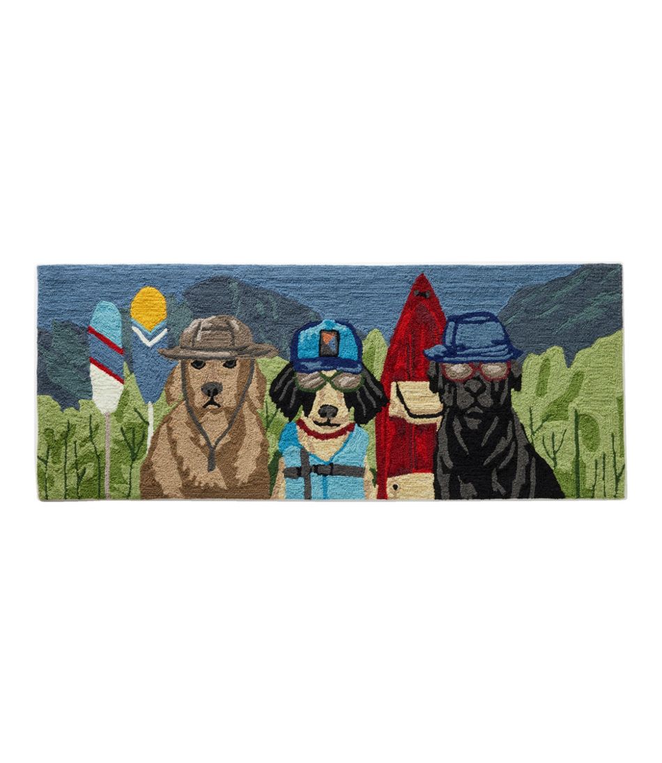 L.L.Bean | Indoor/Outdoor Vacationland Runner, Paddle Sports Dogs