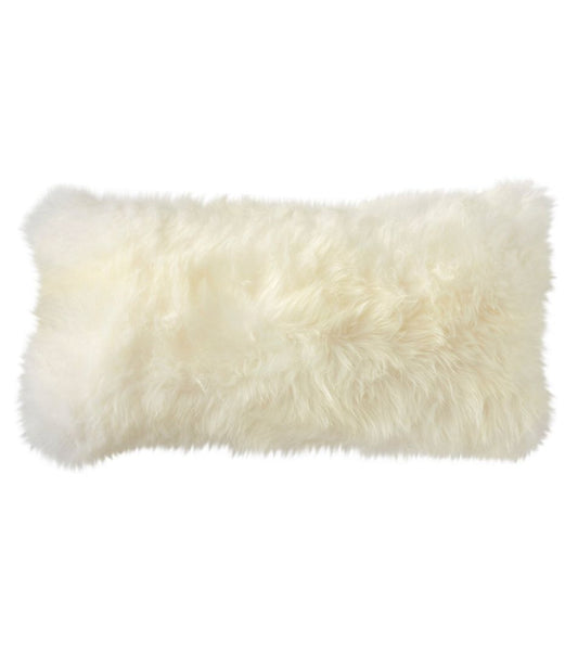 L.L.Bean | Sheepskin Throw Pillow, 11" x 22"