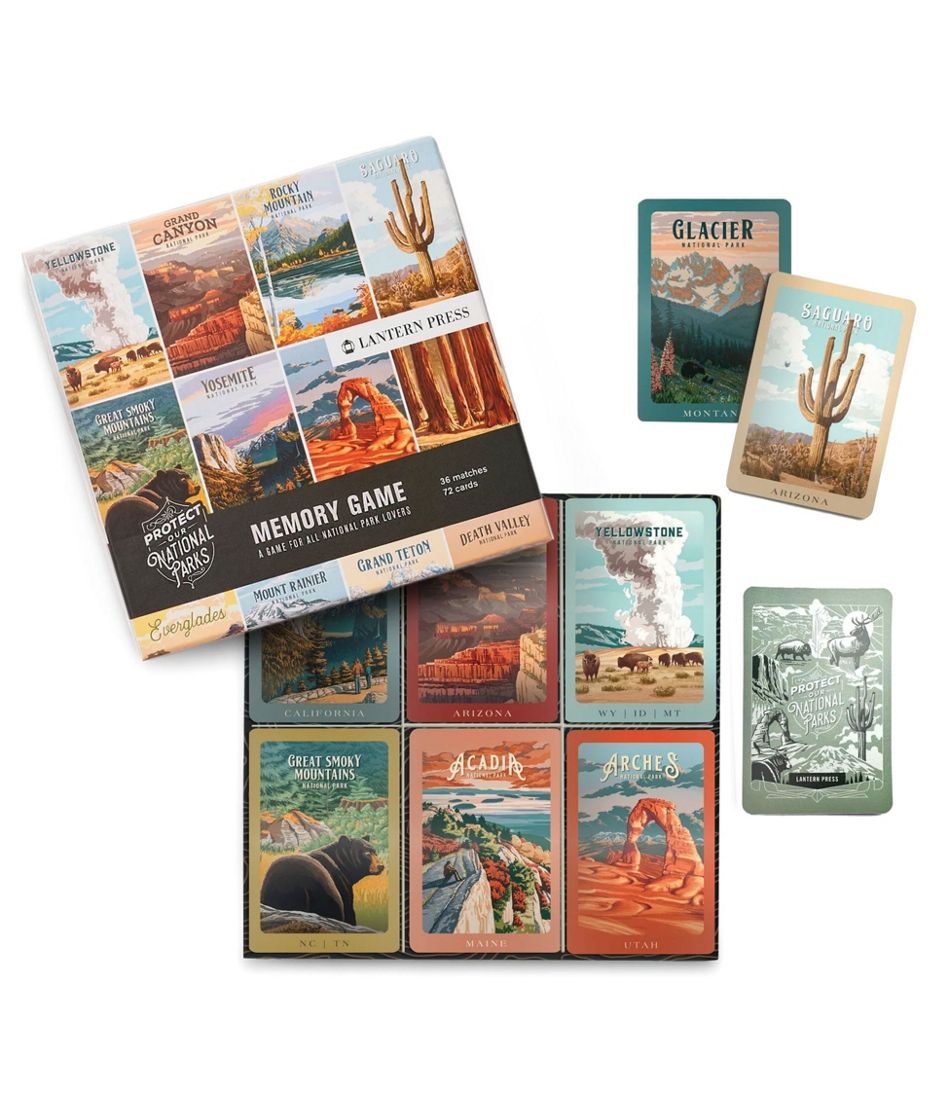 L.L.Bean | National Parks Memory Game