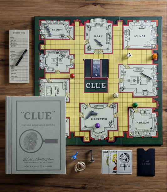 L.L.Bean | Clue Vintage Bookshelf Game
