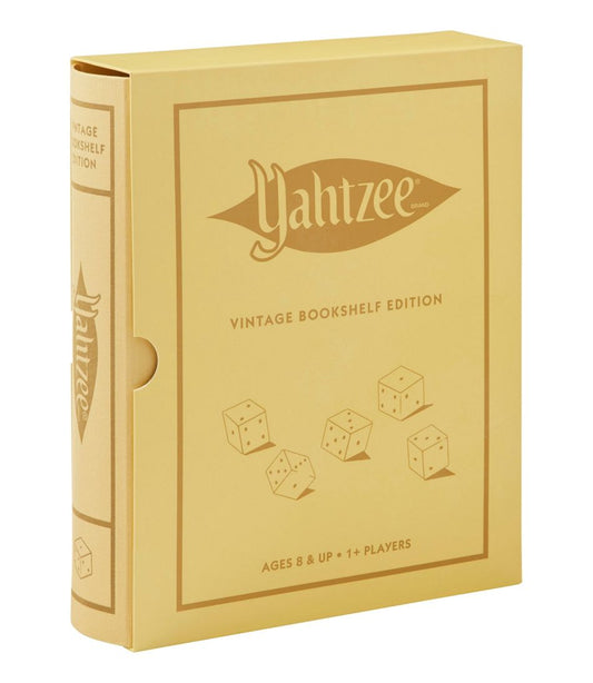 L.L.Bean | Yahtzee Vintage Bookshelf Game