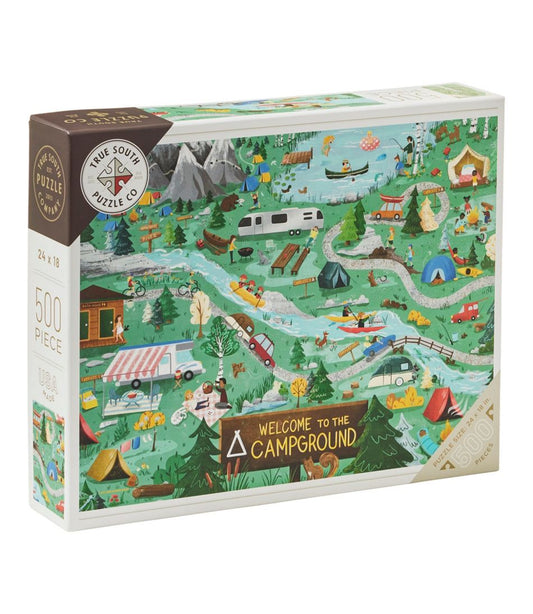 L.L.Bean | Campground Puzzle, 500 Pieces