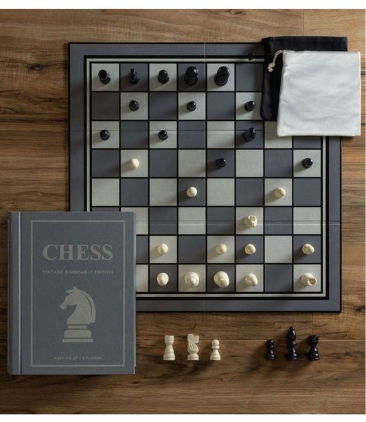 L.L.Bean | Chess Vintage Bookshelf Game