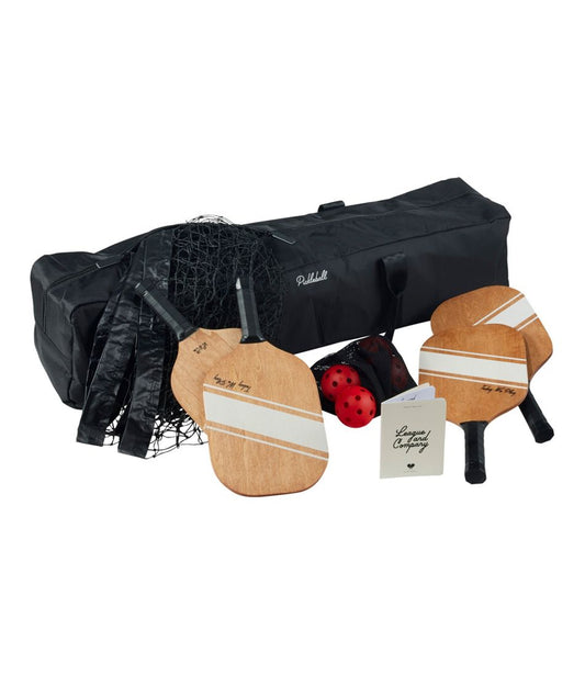 L.L.Bean | League & Co. 4 Player Pickleball Set with Net