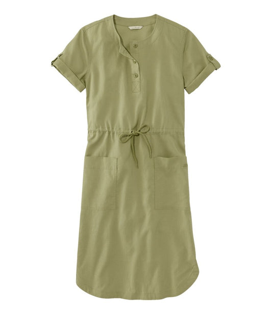 L.L.Bean | Women's Signature Tencel Linen Blend Woven Dress