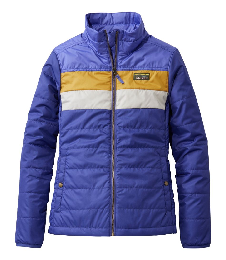 L.L.Bean | Women's Mountain Classic Puffer Jacket, Colorblock