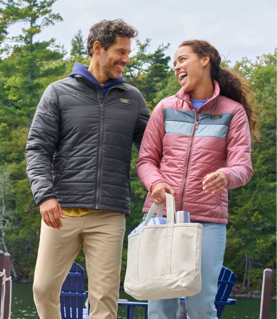 L.L.Bean | Women's Mountain Classic Puffer Jacket, Colorblock
