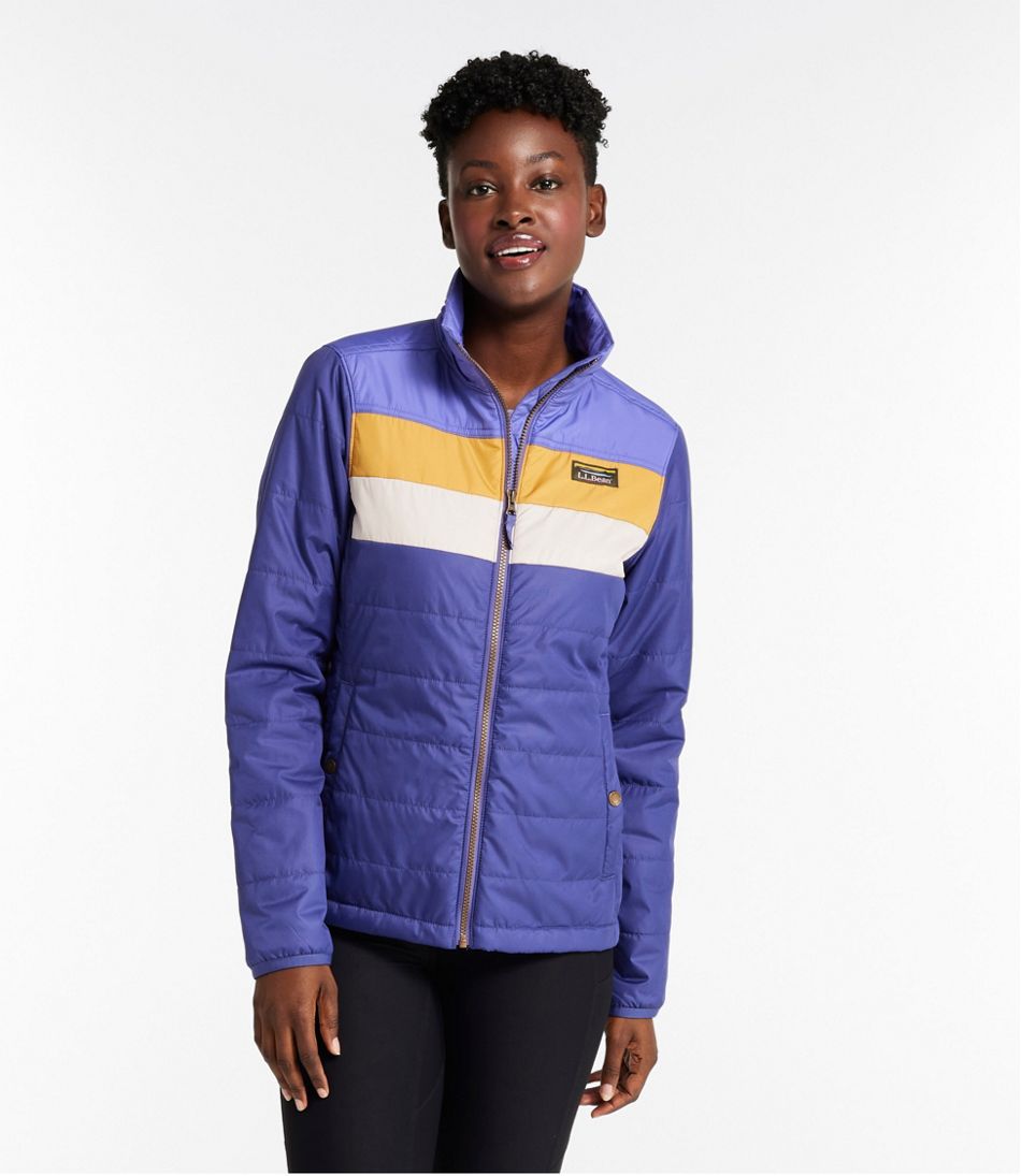 L.L.Bean | Women's Mountain Classic Puffer Jacket, Colorblock