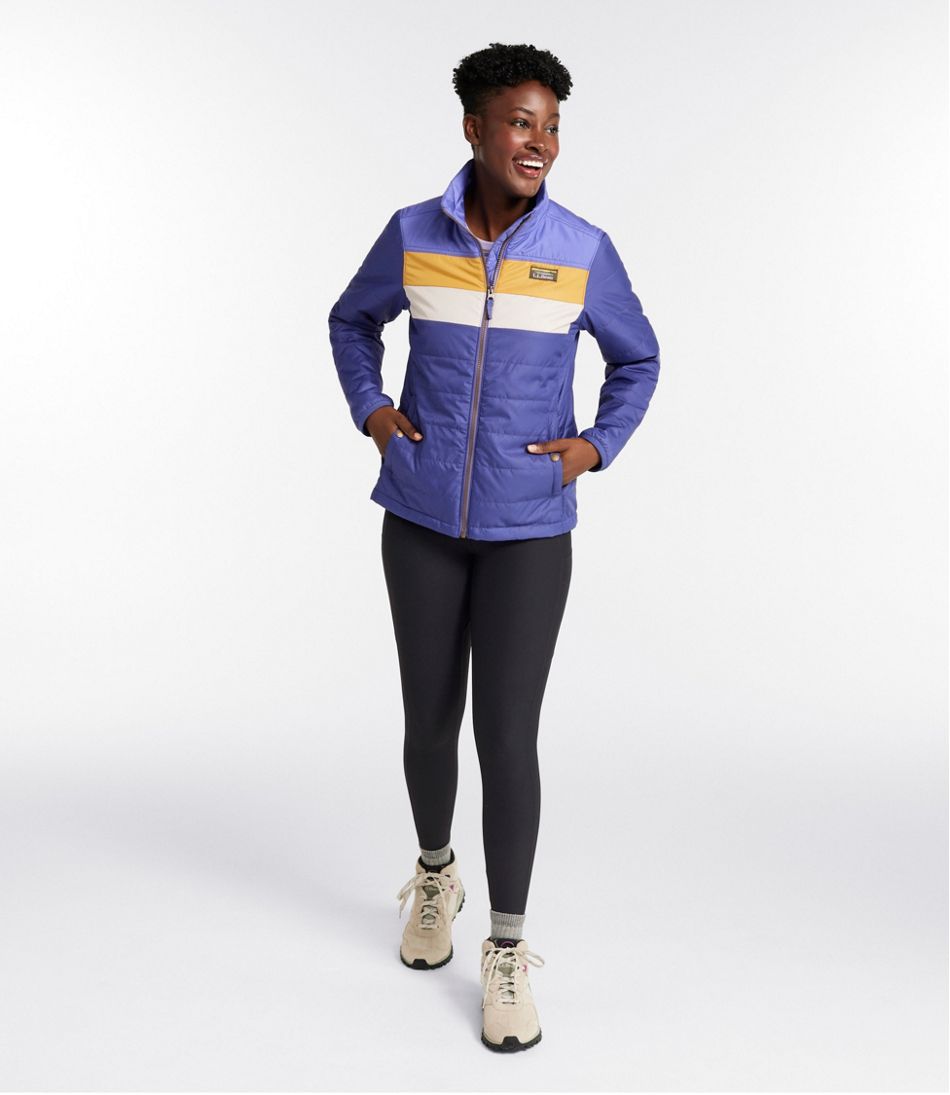 L.L.Bean | Women's Mountain Classic Puffer Jacket, Colorblock