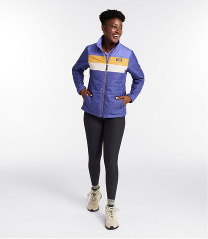 L.L.Bean | Women's Mountain Classic Puffer Jacket, Colorblock