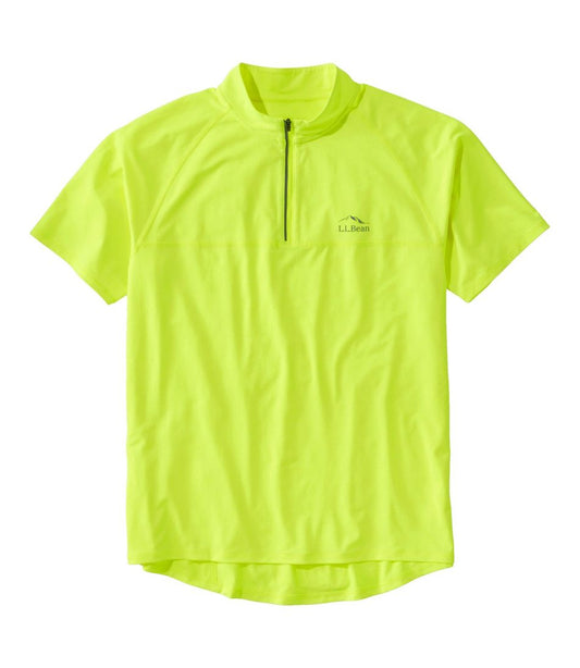 L.L.Bean | Men's Comfort Cycling Jersey, Short-Sleeve