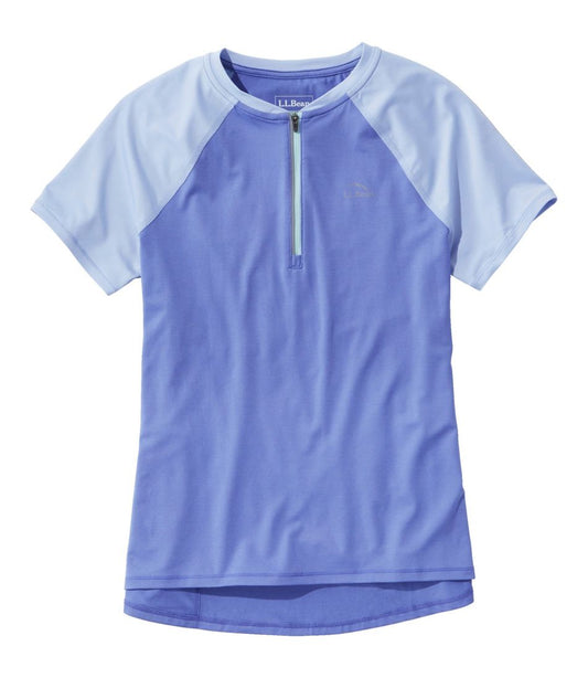 L.L.Bean | Women's Comfort Cycling Jersey, Short-Sleeve