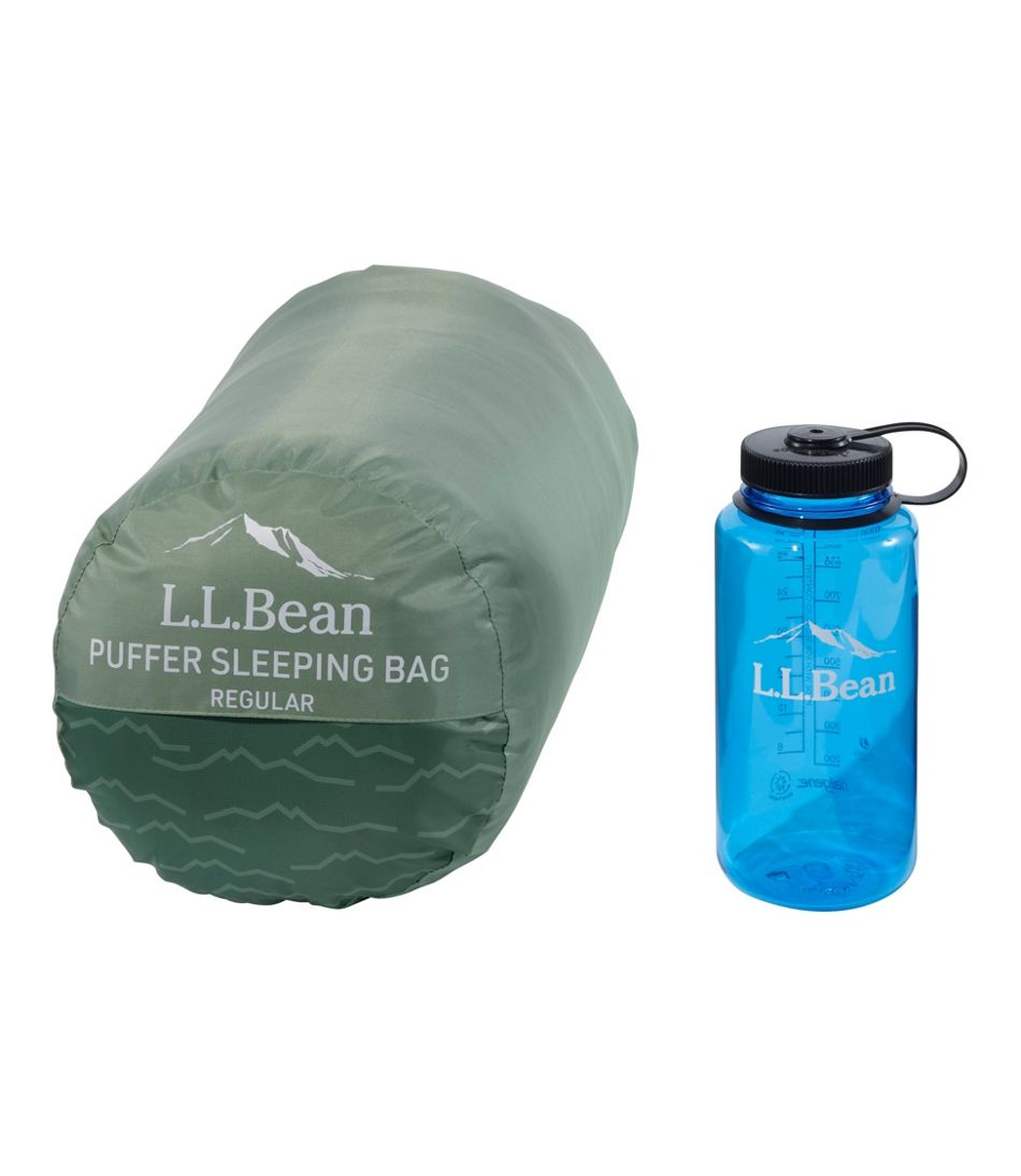 L.L.Bean | Adults' L.L.Bean Puffer Sleeping Bag, 40° Print