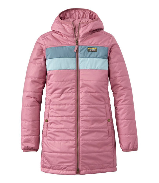 L.L.Bean | Women's Mountain Classic Puffer Coat, Colorblock